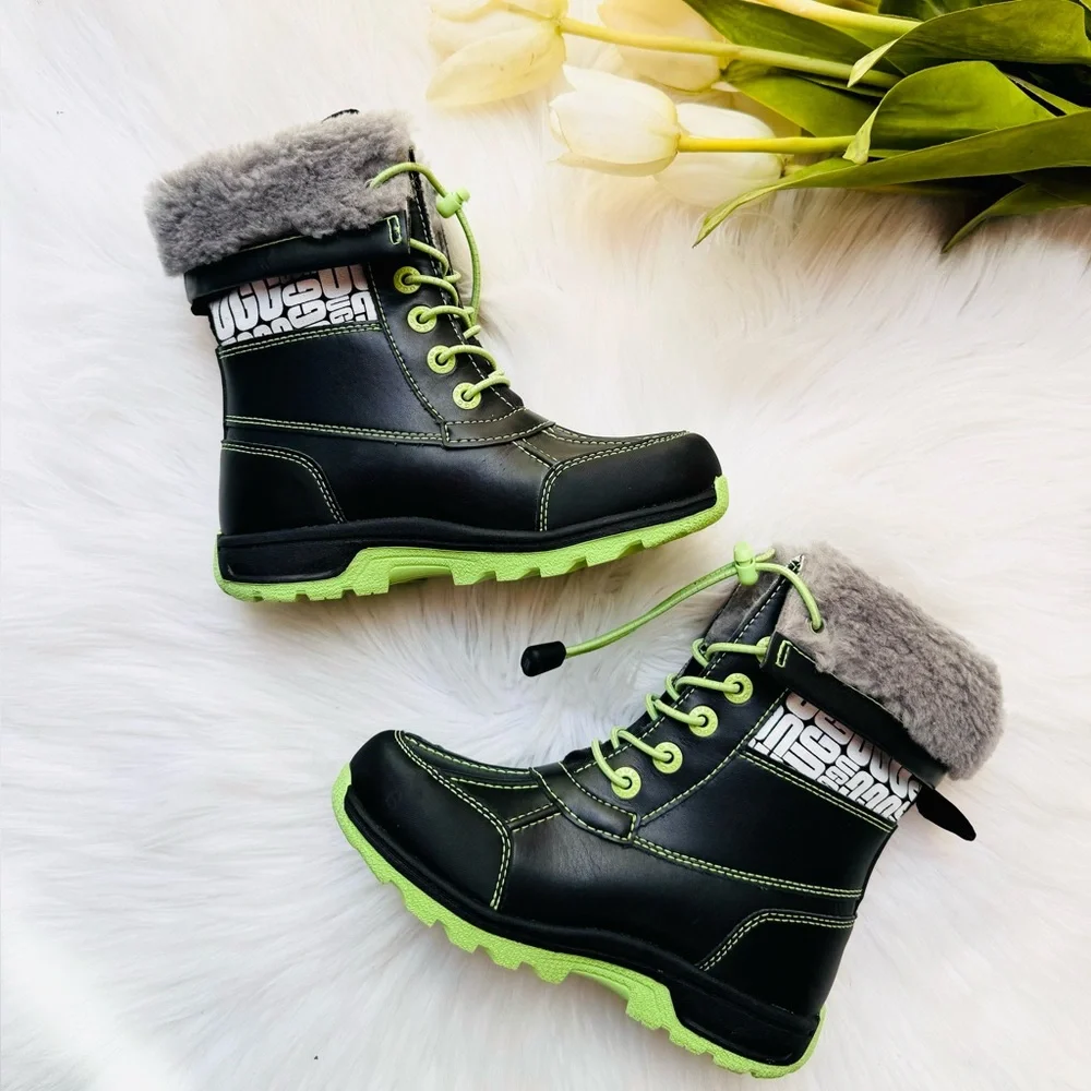 NEW | UGG Kids Butte II CWR Glow Graphic Winter Boots